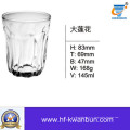 Glass Tumbler Cup Wigh bom preço vidro Kb-hn039